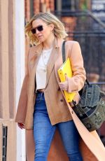 KATE HUDSON Out and About in New York 04/03/2019