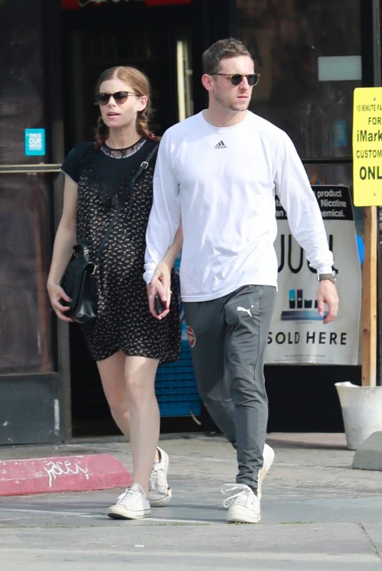 KATE MARA and Jamie Bell Out in Los Angeles 04/08/2019