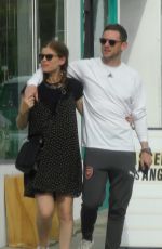 KATE MARA and Jamie Bell Out in Los Angeles 04/08/2019