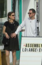 KATE MARA and Jamie Bell Out in Los Angeles 04/08/2019