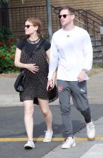 KATE MARA and Jamie Bell Out in New York 04/08/2019
