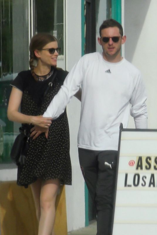 KATE MARA and Jamie Bell Out in New York 04/08/2019