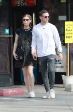KATE MARA and Jamie Bell Out in New York 04/08/2019