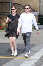 KATE MARA and Jamie Bell Out in New York 04/08/2019