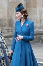 KATE MIDDLETON at Anzac Day Service of Commemoration and Thanksgiving at Westminster Abbey in London 04/25/2019