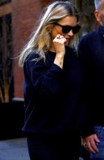 KATE MOSS Out in New York 04/06/2019