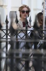 KATE WINSLET and SAOIRSE RONAN on the Set of Ammonite in London 04/17/2019