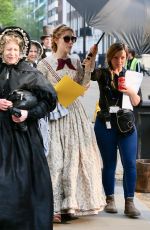 KATE WINSLET and SAOIRSE RONAN on the Set of Ammonite in London 04/17/2019