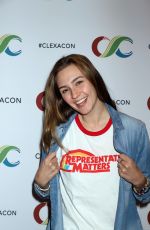 KATHERINE BARRELL at Clexacon at Tropicana Hotel & Casino in Las Vegas 04/13/2019