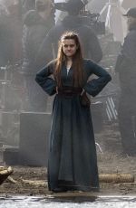 KATHERINE LANGFORD on the Set of Cursed in Frensham 04/27/2019