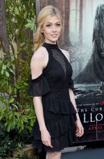 KATHERINE MCNAMRA at The Curse of La Llorona Premiere in Los Angeles 04/15/2019
