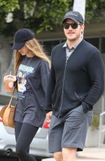 KATHERINE SCHWARZENEGGER and Chris Pratt Out in Los Angeles 04/14/2019