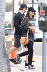KATHERINE SCHWARZENEGGER and Chris Pratt Out in Los Angeles 04/14/2019