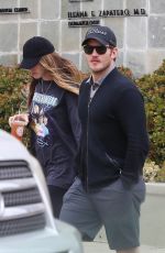 KATHERINE SCHWARZENEGGER and Chris Pratt Out in Los Angeles 04/14/2019