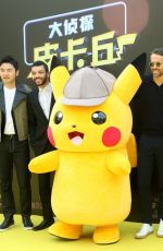KATHRYN NEWTON at Detective Pikachu Press Conference in Beijing 04/21/2019