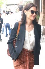 KATIE HOLMES Arrives at Tribeca Film Festival Luncheon in New York 04/25/2019