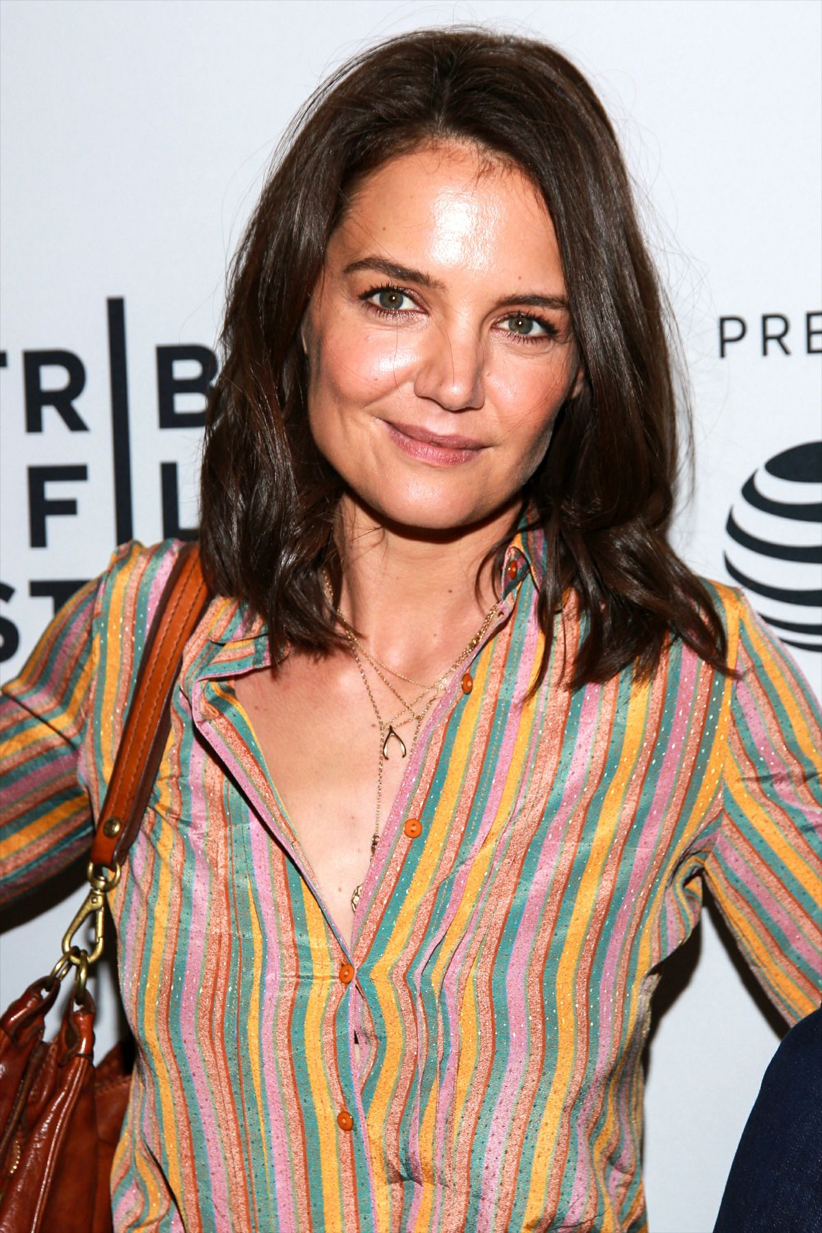 KATIE HOLMES at AT&T Presents Untold Stories Luncheon in New York 04/22 ...