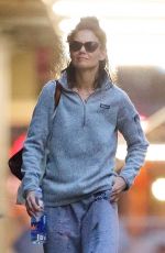 KATIE HOLMES Out in New York 04/28/2019
