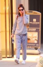 KATIE HOLMES Out in New York 04/28/2019