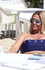 KATIE PRICE at a Photoshoot in Ibiza 04/11/2019