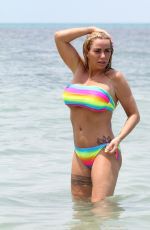 KATIE PRICE in Bikini on the Beach in Thailand 03/18/2019