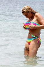 KATIE PRICE in Bikini on the Beach in Thailand 03/18/2019