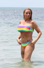 KATIE PRICE in Bikini on the Beach in Thailand 03/18/2019