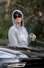 KATY PERRY Arrives at a Friend