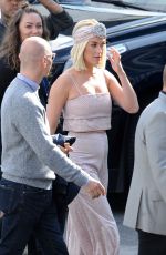 KATY PERRY Arrives at American Idol in Los Angeles 04/28/2019