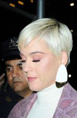 KATY PERRY Leaves Wwicked on Broadway in New York 04/10/2019