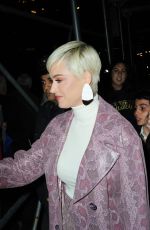 KATY PERRY Leaves Wwicked on Broadway in New York 04/10/2019