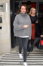 KEELEY HAWES Leaves BBC Radio 2 in London 04/04/2019