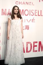 KEIRA KNIGHTLEY at Chanel Mademoiselle Prive Exhibition in Shanghia 04/18/2019