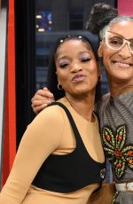 KEKE PALMER at Strahan & Sara 04/18/2019