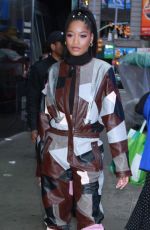 KEKE PALMER Out and About in New York 04/18/2019