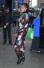 KEKE PALMER Out and About in New York 04/18/2019