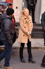 KELLI GIDDISh ont he Set of Law & Order: SVU in New York 04/01/2019