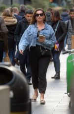 KELLY BROOK Arrives at Global Radio in London 04/26/2019