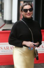 KELLY BROOK at Heart Radio in London 04/04/2019