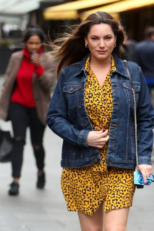 KELLY BROOK at Heart Radio Studios in London 04/02/2019