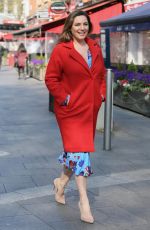 KELLY BROOK Leaves Global Radio in London 04/15/2019