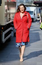 KELLY BROOK Leaves Global Radio in London 04/15/2019