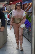 KELLY BROOK Leaves Global Radio in London 04/25/2019