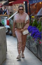 KELLY BROOK Leaves Global Radio in London 04/25/2019