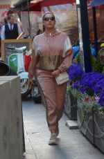 KELLY BROOK Leaves Global Radio in London 04/25/2019