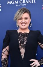 KELLY CLARKSON at 2019 Academy of Country Music Awards in Las Vegas 04/07/2019