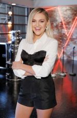 KELSEA BALLERINI and KELLY CLARKSON for The Voice, Season 16