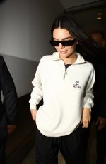 KENDALL JENNER Arrives at Airport in Sydney 04/04/2019