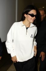 KENDALL JENNER Arrives at Airport in Sydney 04/04/2019
