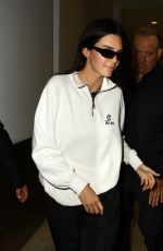 KENDALL JENNER Arrives at Airport in Sydney 04/04/2019